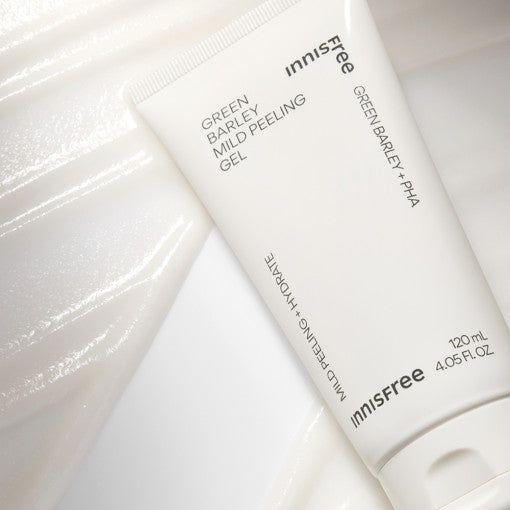 innisfree Green Barley Mild Peeling Gel - 120ml | Gentle Exfoliation & Hydration Innisfree Green Barley Mild Peeling Gel 120ml - Glam Global UKinnisfree