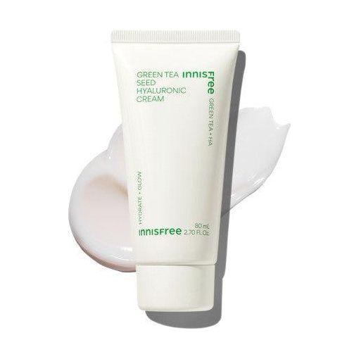 innisfree Green Tea Seed Hyaluronic Cream - 80ml | Intense Hydration & Skin Barrier Repair innisfree Green Tea Seed Hyaluronic Cream 80ml - Glam Global UKinnisfree
