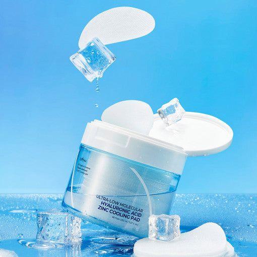 Isntree Ultra-Low Molecular Hyaluronic Acid Zinc Cooling Pad 150ml (60 Pads) | Hydration & Skin Cooling Isntree Ultra - Low Molecular Hyaluronic Acid Zinc Cooling Pad 150ml (60 Pads) | Hydration & Skin Cooling - Glam Global UKIsntree