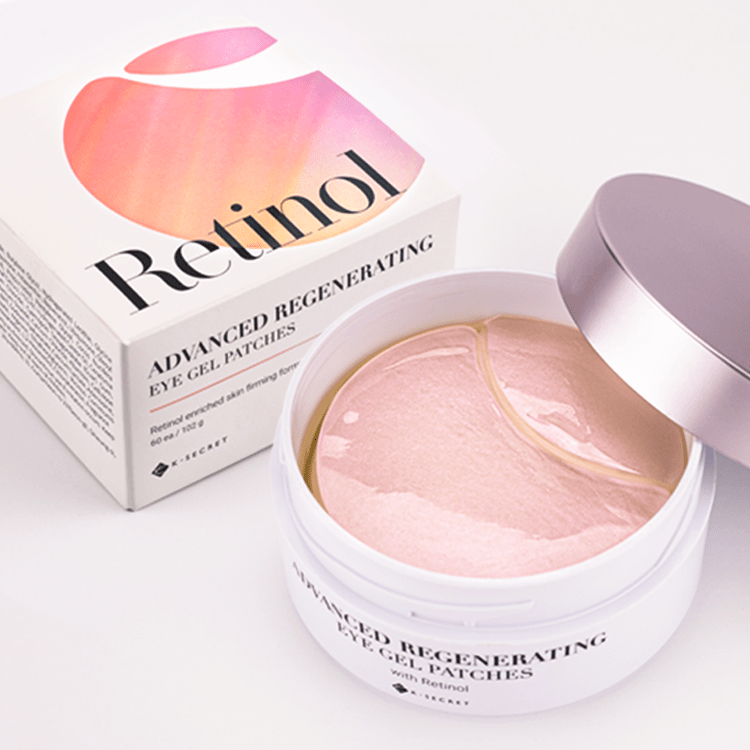 K-SECRET Advanced Regenerating Eye Gel Patches – 60ea/102g | Retinol-Infused Brightening & Anti-Aging Care K - SECRET Advanced Regenerating Eye Gel Patches 60ea/102g #RETINOL - Glam Global UKK - SECRET