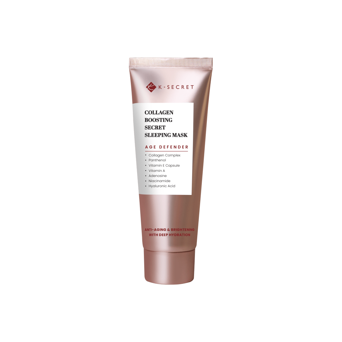 K-SECRET Collagen Boosting Secret Sleeping Mask – 60ml | Overnight Firming & Brightening Treatment K - SECRET Collagen Boosting Secret Sleeping Mask 60ml - Glam Global UKK - SECRET
