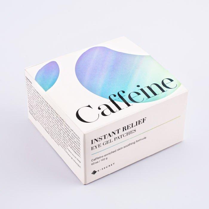 K-SECRET Instant Relief Eye Gel Patches with Caffeine – 60 Patches | Brighten & De-Puff K - SECRET Instant Relief Eye Gel Patches 60ea/102g #CAFFEINE - Glam Global UKK - SECRET