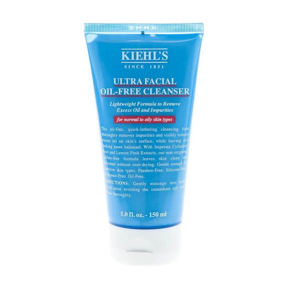 Kiehl's Ultra Facial Oil-Free Cleanser – 150ml | Purifying Gel Face Wash for Oily Skin Kiehl's Ultra Facial Oil Free Cleanser 150ml - Glam Global UKKiehl's