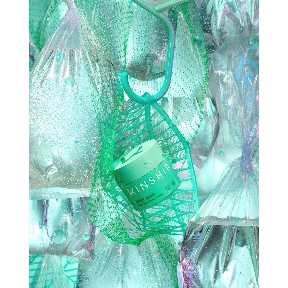 Kinship Mint Mud Deep Pore Detox Mask – 50ml | Clarify & Refresh with Cooling Mint Kinship Mint Mud Deep Pore Detox Mask - 50ml - Glam Global UKKinship