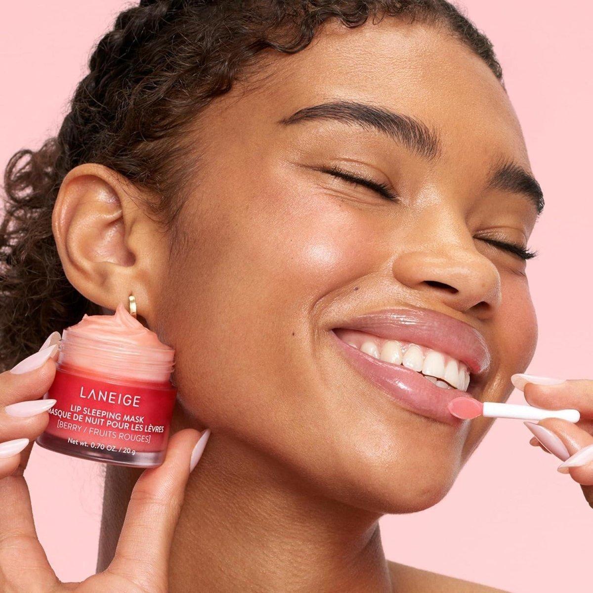 LANEIGE Dreamy Lip Kit | 4-Piece Lip Sleeping Mask Set with Berry, Mango, Peach & Sweet Candy Flavours LANEIGE Dreamy Lip Kit - Glam Global UKLaneige