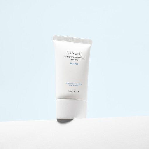 Luvum Bamboo Hyaluronic Moisture Cream – 70ml | Deep Hydration & Skin Barrier Strengthening Moisturiser Luvum Bamboo Hyaluronic Moisture Cream - 70ml | Deep Hydration & Skin Barrier Support - Glam Global UKLuvum