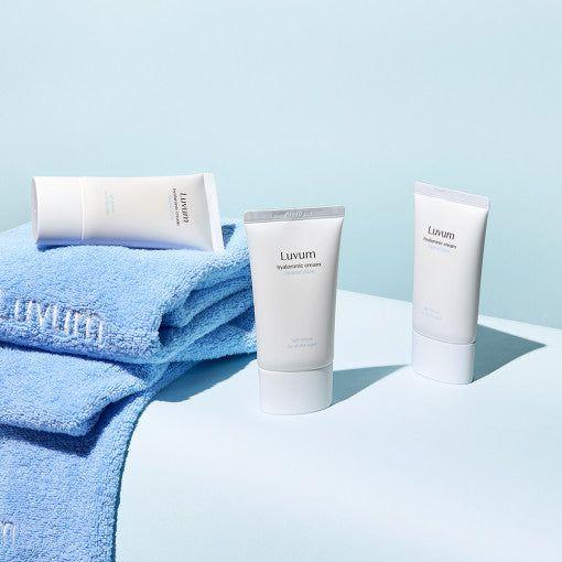 Luvum Bamboo Hyaluronic Moisture Cream – 70ml | Deep Hydration & Skin Barrier Strengthening Moisturiser Luvum Bamboo Hyaluronic Moisture Cream - 70ml | Deep Hydration & Skin Barrier Support - Glam Global UKLuvum