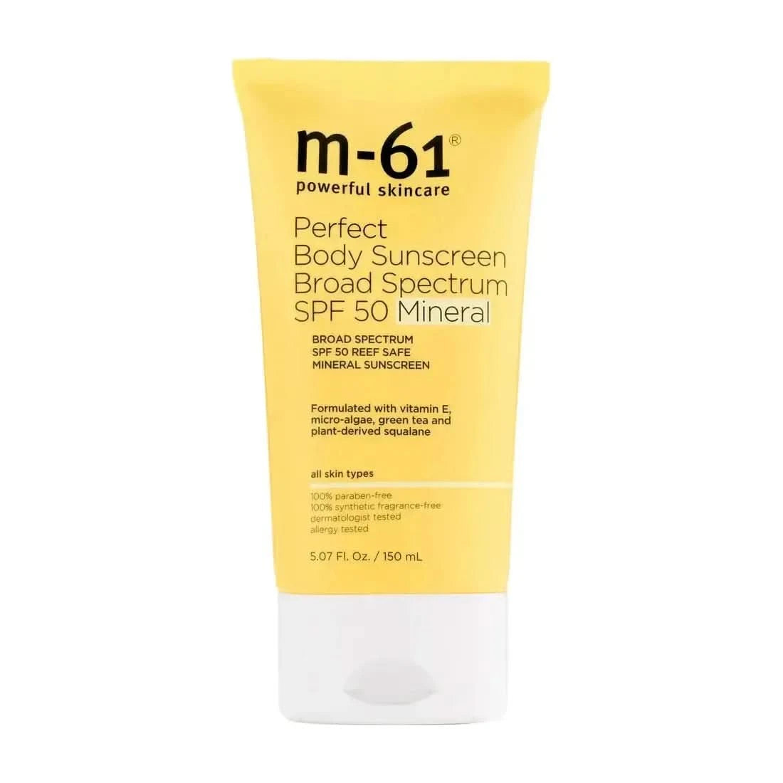 M-61 Hydraboost Body Sunscreen SPF 50 – 150ml | Antioxidant-Rich, Reef-Safe Mineral Sun Protection M - 61 Hydraboost Body Sunscreen SPF 50 - 150ml - Glam Global UKM - 61
