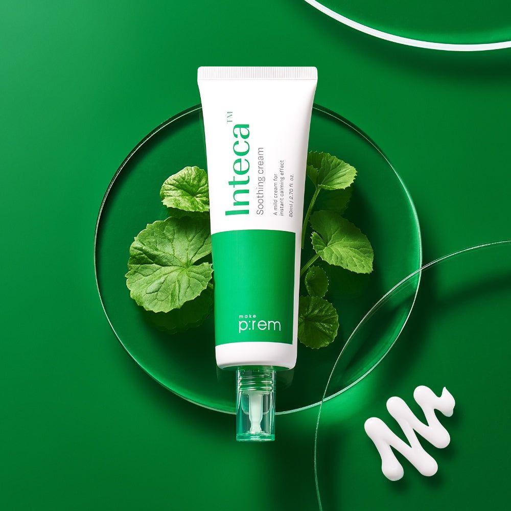 make p:rem Inteca Soothing Cream - 80ml | Instant Calming & Hydrating Moisturizer make p:rem Inteca Soothing Cream 80ml - Glam Global UKmake p:rem