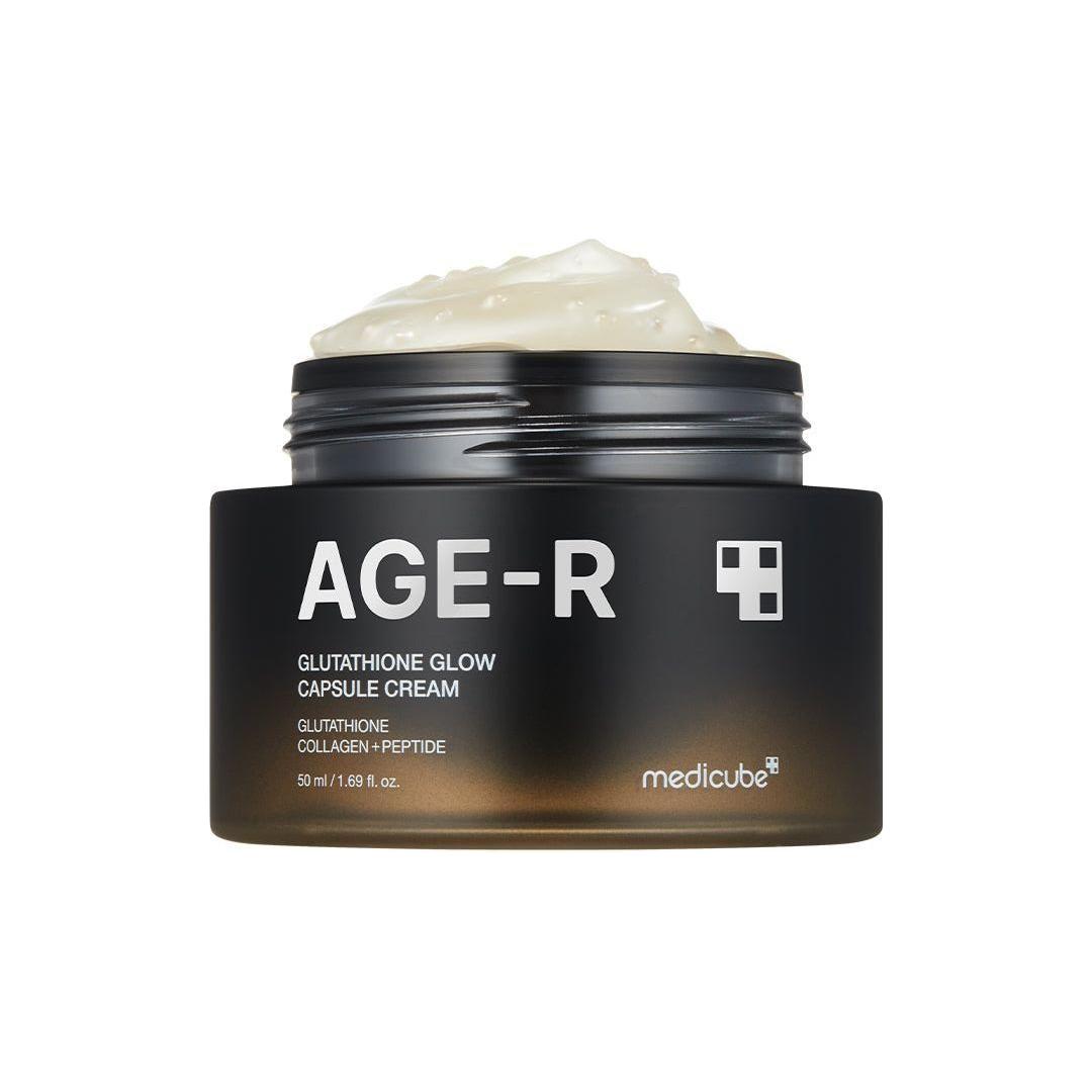 Medicube AGE-R Glutathione Glow Capsule Cream – 50ml | Brightening, Firming & Anti-Aging Moisturiser medicube AGE - R Glutathione Glow Capsule Cream 50ml - Glam Global UKmedicube