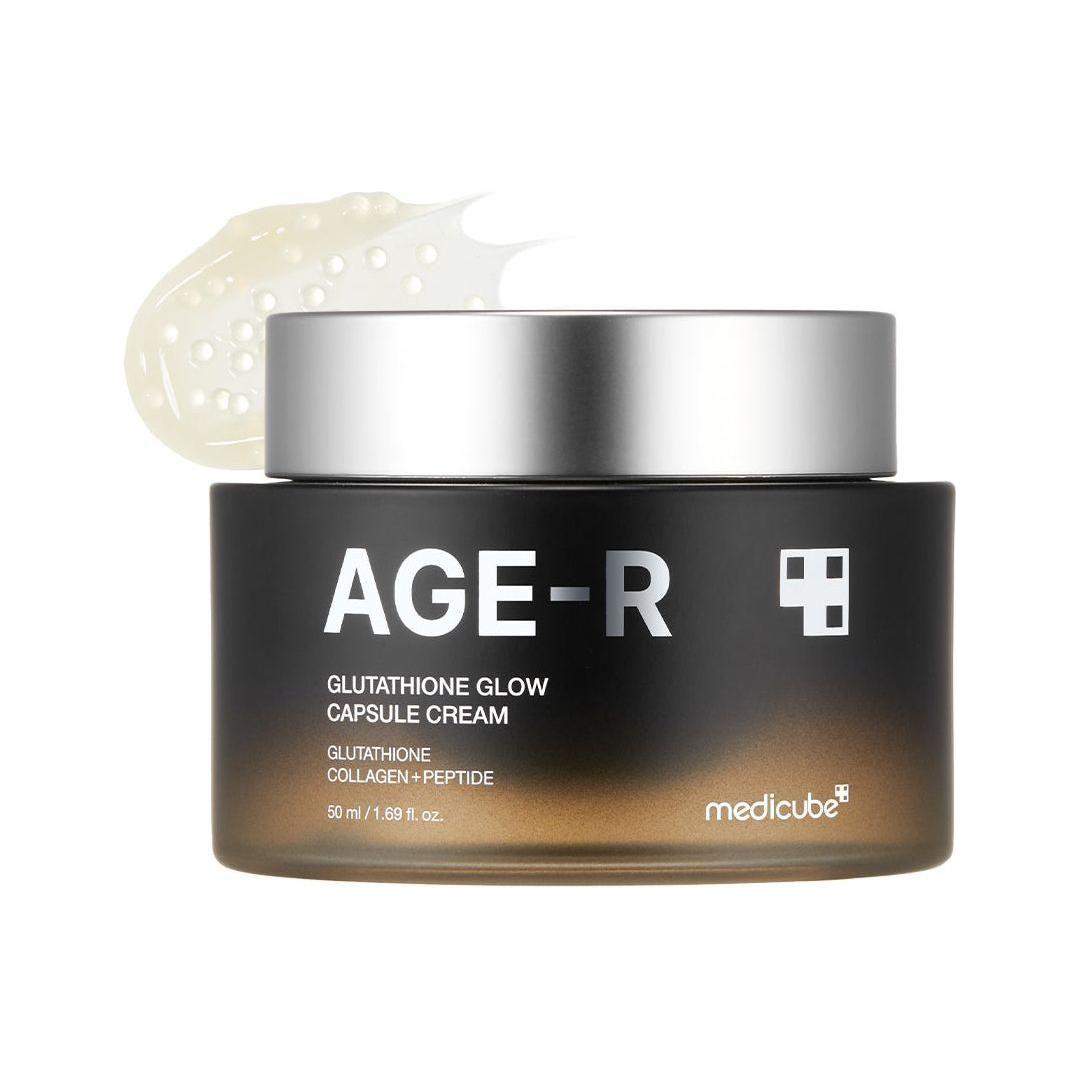 Medicube AGE-R Glutathione Glow Capsule Cream – 50ml | Brightening, Firming & Anti-Aging Moisturiser medicube AGE - R Glutathione Glow Capsule Cream 50ml - Glam Global UKmedicube