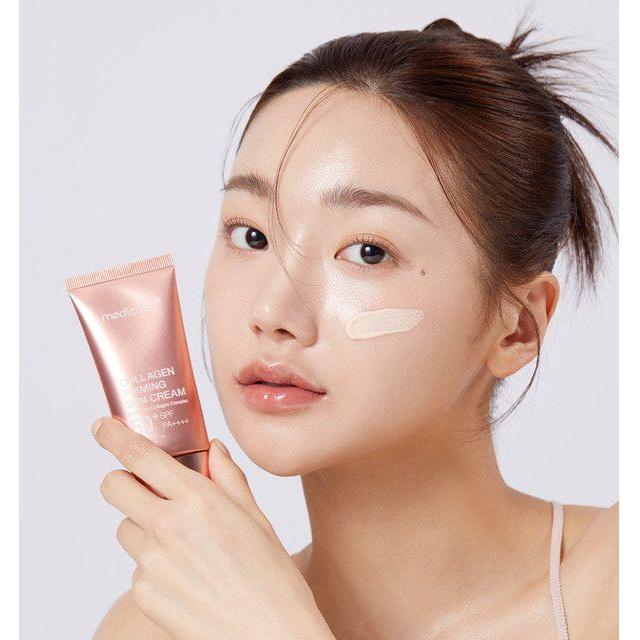 Medicube Collagen Firming Sun Cream - 50ml | SPF Protection & Skin-Firming Glow medicube Collagen Firming Sun Cream 50ml - Glam Global UKmedicube