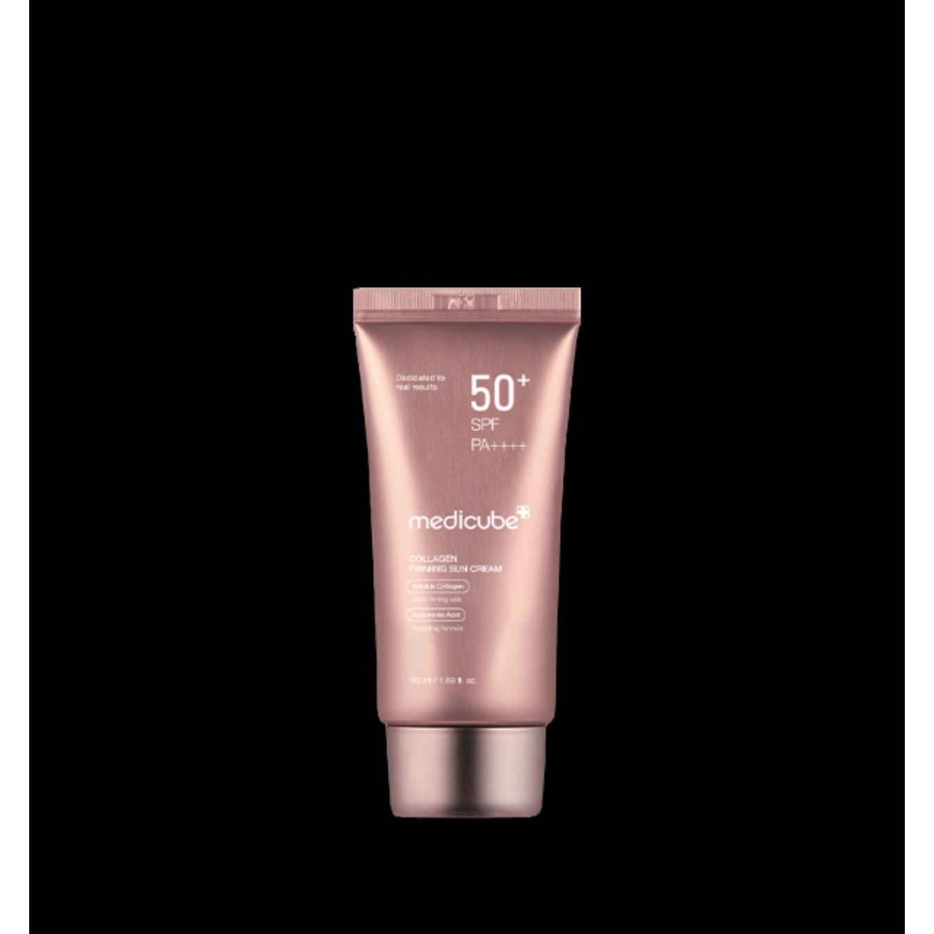 Medicube Collagen Firming Sun Cream - 50ml | SPF Protection & Skin-Firming Glow medicube Collagen Firming Sun Cream 50ml - Glam Global UKmedicube