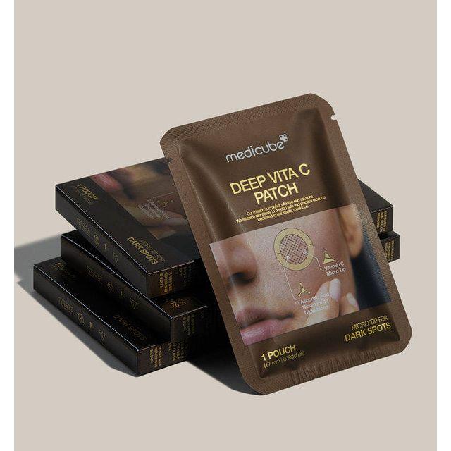 Medicube Deep Vita C Patch (1 Box - 17mm x 6 Patches) | Targeted Brightening & Spot Care medicube Deep Vita C Patch 1box(17mm*6ea) - Glam Global UKmedicube