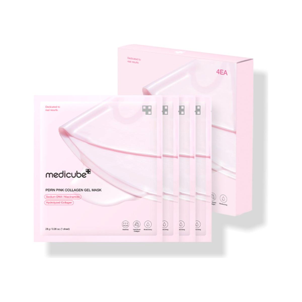 medicube PDRN Pink Collagen Gel Mask - 28g x 4 Count | Elasticity & Hydration Boost medicube PDRN Pink Collagen Gel Mask - 28g x 4ea | Elasticity & Hydration Boost - Glam Global UKmedicube