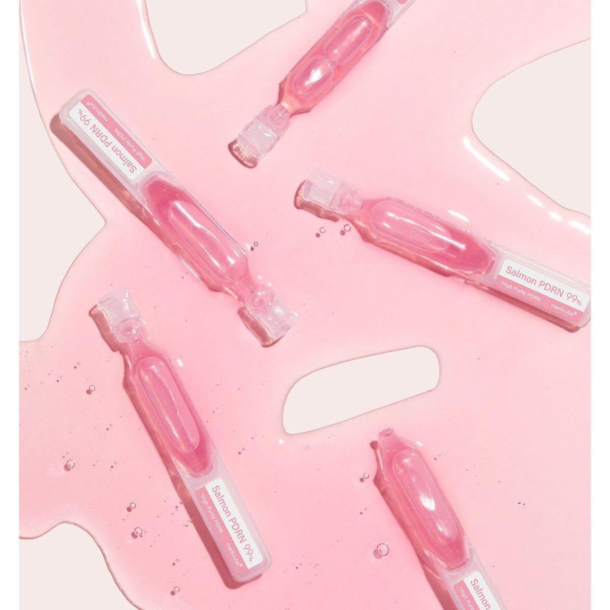 Medicube PDRN Pink One Day Serum – 1 Box (1.5ml × 10ea) | Instant Brightening & Deep Hydration with 99% Salmon PDRN medicube PDRN Pink One Day Serum 1box(1.5ml*10ea) - Glam Global UKmedicube