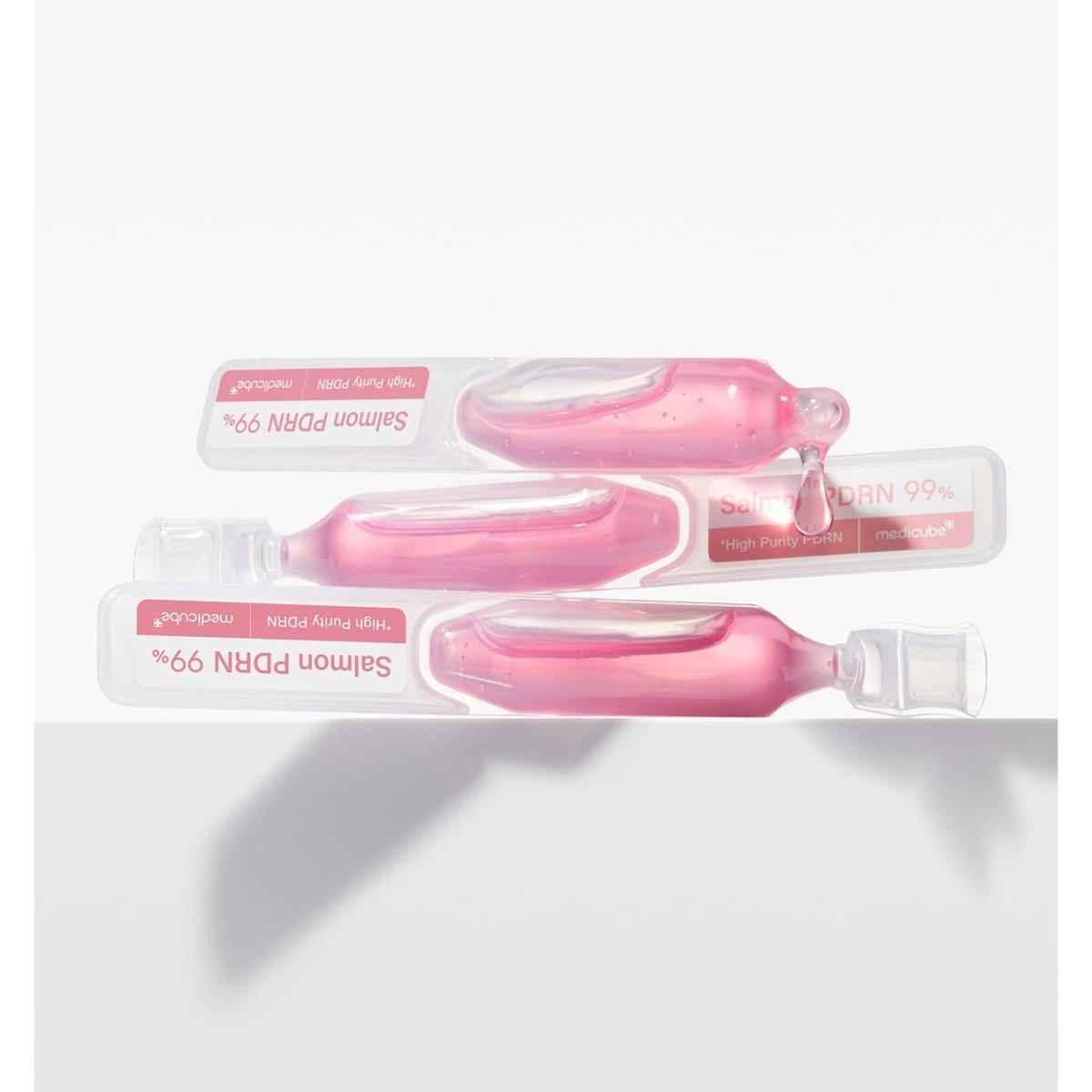 Medicube PDRN Pink One Day Serum – 1 Box (1.5ml × 10ea) | Instant Brightening & Deep Hydration with 99% Salmon PDRN medicube PDRN Pink One Day Serum 1box(1.5ml*10ea) - Glam Global UKmedicube