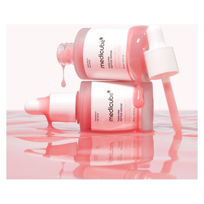 Medicube PDRN Pink Peptide Serum – 30ml | Anti-Aging & Brightening Serum for Firm, Radiant Skin Medicube PDRN Pink Peptide Serum - 30ml | Anti - Aging & Brightening Serum - Glam Global UKmedicube