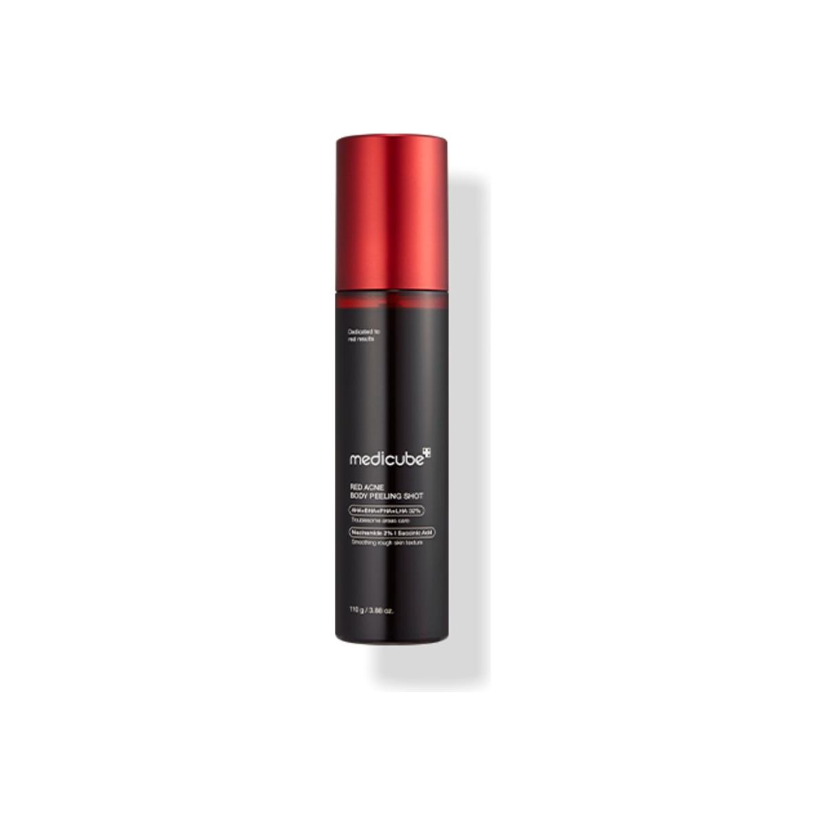 Medicube Red Acne Body Peeling Shot - 110g | Targeted Exfoliation for Acne-Prone Skin Medicube Red Acne Body Peeling Shot - 110g | Targeted Exfoliation for Acne - Prone Skin - Glam Global UKmedicube