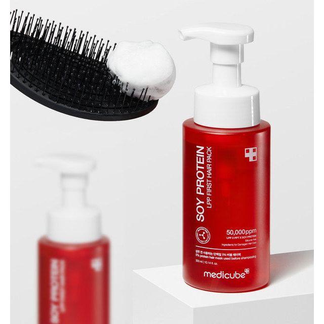 medicube Soy Protein LPP First Hair Pack 300ml | Intensive Repair for Damaged Hair medicube Soy Protein Lpp First Hair Pack 300ml - Glam Global UKmedicube