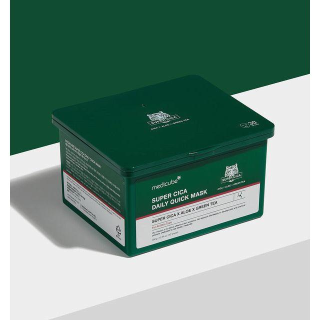 medicube Super Cica Daily Quick Mask 350g/30 Count | Instant Soothing & Hydration medicube Super Cica Daily Quick Mask 350g/30ea - Glam Global UKmedicube