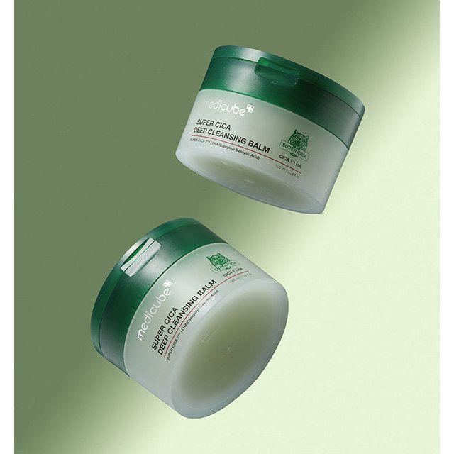 Medicube Super Cica Deep Cleansing Balm - 100ml | Gentle & Effective Vegan Cleanser Medicube Super Cica Deep Cleansing Balm - 100ml | Gentle & Effective Vegan Cleanser - Glam Global UKmedicube