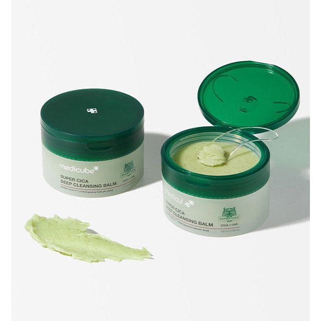 Medicube Super Cica Deep Cleansing Balm - 100ml | Gentle & Effective Vegan Cleanser Medicube Super Cica Deep Cleansing Balm - 100ml | Gentle & Effective Vegan Cleanser - Glam Global UKmedicube