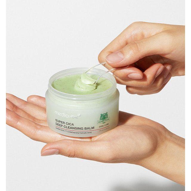 Medicube Super Cica Deep Cleansing Balm - 100ml | Gentle & Effective Vegan Cleanser Medicube Super Cica Deep Cleansing Balm - 100ml | Gentle & Effective Vegan Cleanser - Glam Global UKmedicube