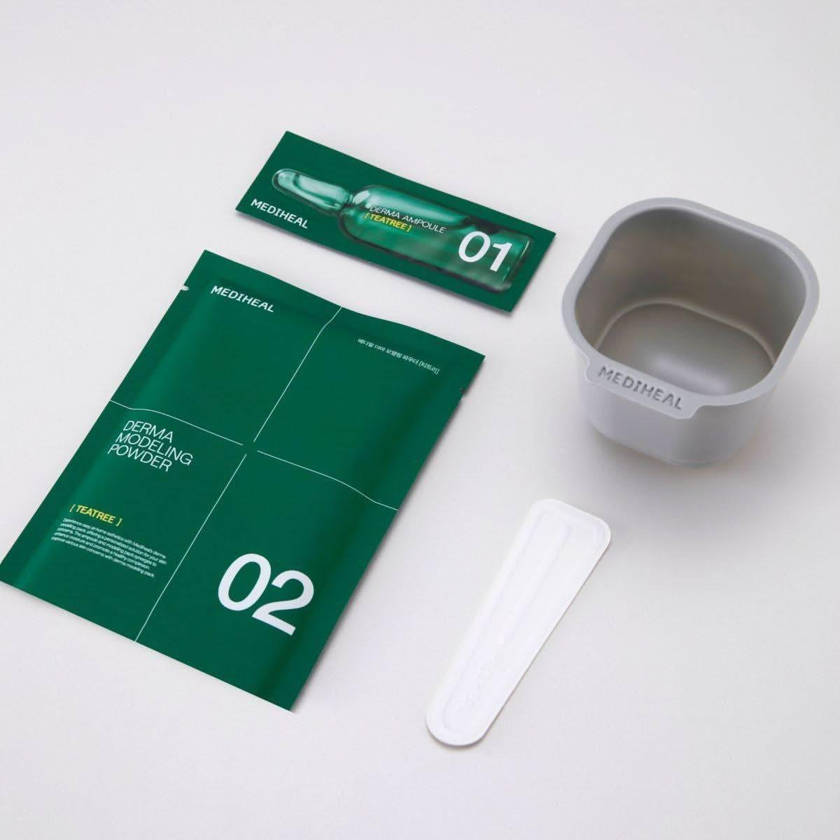 MEDIHEAL Derma Modeling Pack – Teatree Calming | Instant Relief for Sensitive, Irritated Skin MEDIHEAL Derma Modeling Pack Teatree Calming | Instant Calming & Hydrating Skincare - Glam Global UKMEDIHEAL