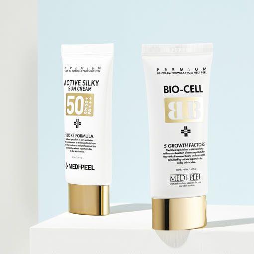 MEDIPEEL Bio Cell BB Cream – 50ml  Radiant Coverage, Wrinkle Smoothing & Skin-Nourishing BB Cream for a Flawless Glow MEDIPEEL Bio Cell BB Cream 50ml - Glam Global UK