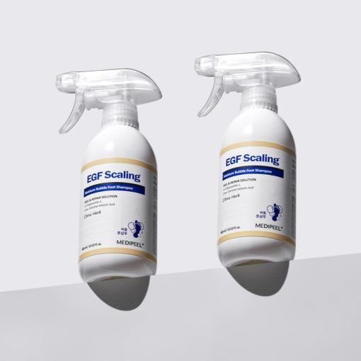 MEDIPEEL EGF Scaling Moisture Bubble Foot Shampoo – 400ml  30-Second Exfoliating & Cooling Spray for Soft, Fresh, Odour-Free Feet MEDIPEEL EGF Scaling Moisture Bubble Foot Shampoo - 400ml - Glam Global UKMEDIPEEL