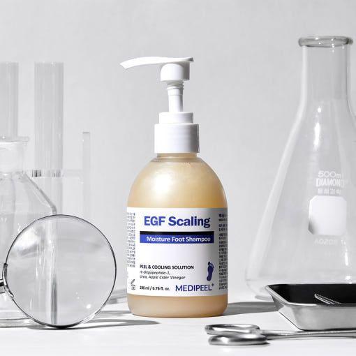 MEDIPEEL EGF Scaling Moisture Foot Shampoo – 200ml  Cooling & Hydrating Foot Cleanser with EGF for Dry, Rough & Odour-Prone Feet MEDIPEEL EGF Scaling Moisture Foot Shampoo - 200ml - Glam Global UKMEDIPEEL