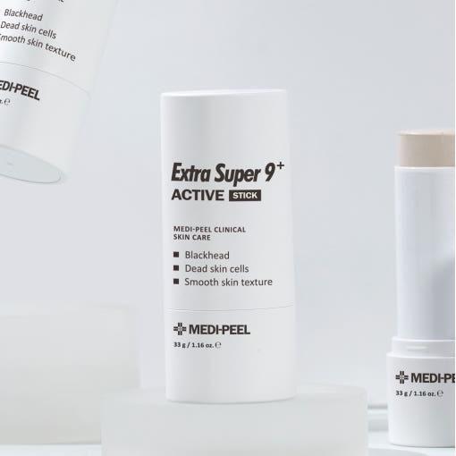 MEDIPEEL Extra Super 9 Plus Active Stick - 33g | Blackhead & Pore Refining Exfoliation MEDIPEEL Extra Super 9 Plus Active Stick - 33g - Glam Global UKMEDIPEEL