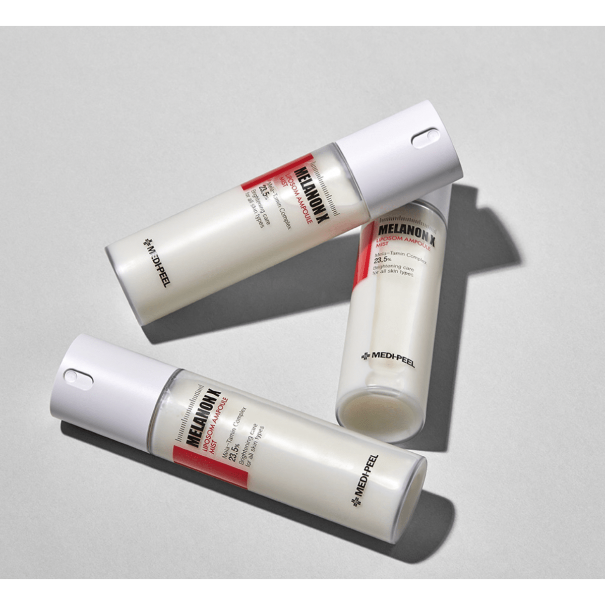 MEDIPEEL Melanon X Liposome Ampoule Mist – 100ml  Freckle-Reducing Mist with 23.5% Melatamine™ 7+ for Brightening & Even Skin Tone MEDIPEEL Melanon X Liposome Ampoule Mist - 100ml - Glam Global UKMEDIPEEL