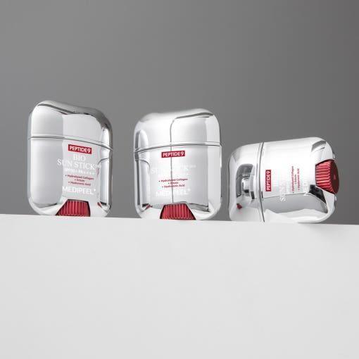 MEDIPEEL Peptide 9 Bio Sun Stick Pro SPF50+ PA++++ – 19g  High-Protection, Anti-Aging Sun Stick with Peptides, Hyaluronic Acid & Niacinamide MEDIPEEL Peptide 9 Bio Sun Stick Pro SPF50+ PA++++ – 19g - Glam Global UKMEDIPEEL