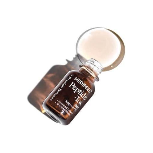 MEDIPEEL Peptide-Tox Bor Ampoule Oil – 15ml  Firming, Hydrating & Wrinkle-Reducing Peptide Facial Oil for Youthful, Radiant Skin MEDIPEEL Peptide - Tox Bor Ampoule Oil – 15ml - Glam Global UKMEDIPEEL