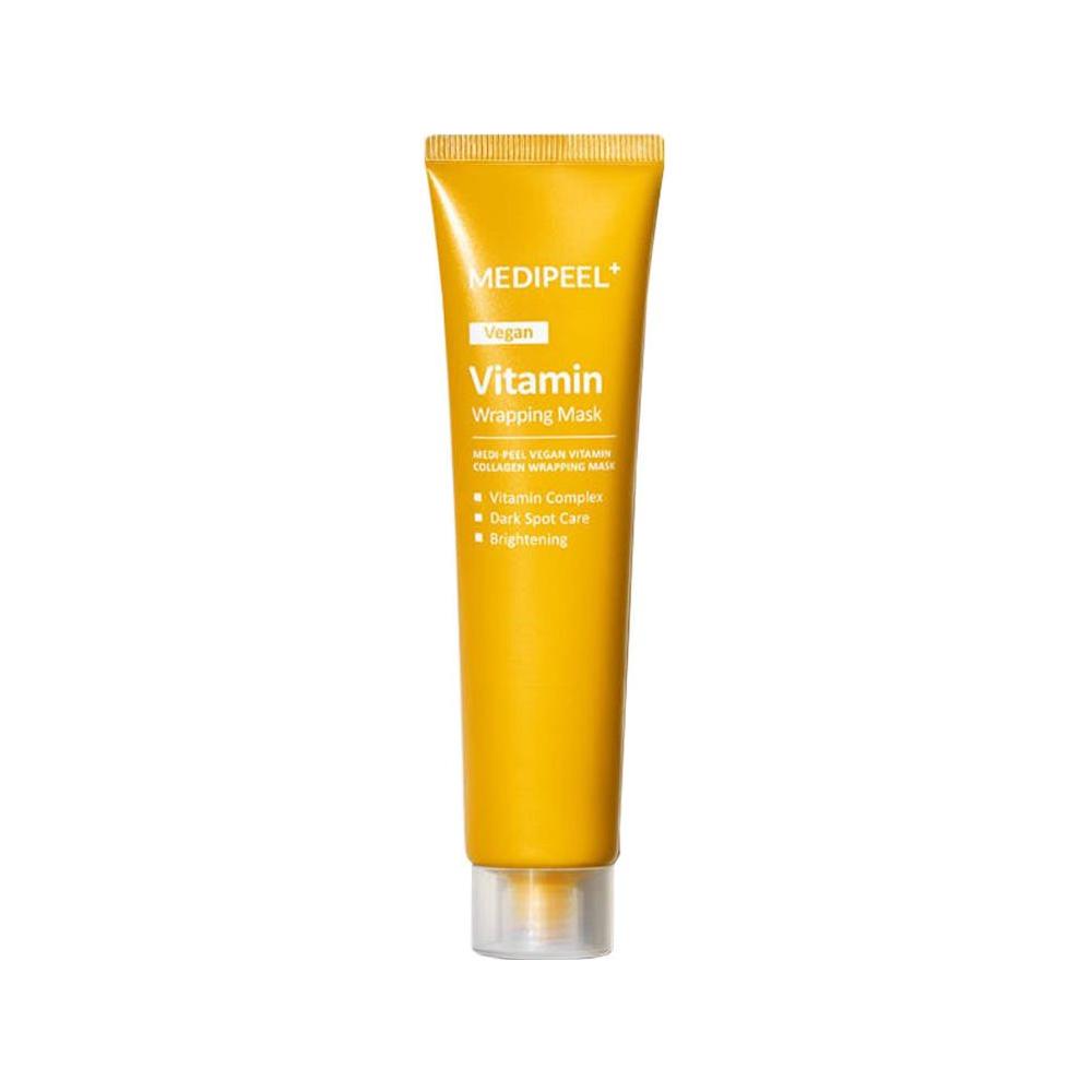MEDIPEEL Vegan Vitamin Collagen Wrapping Mask – 70ml  Brightening, Firming & Hydrating Vegan Facial Mask for Radiant Skin MEDIPEEL Vegan Vitamin Collagen Wrapping Mask – 70ml - Glam Global UKMEDIPEEL