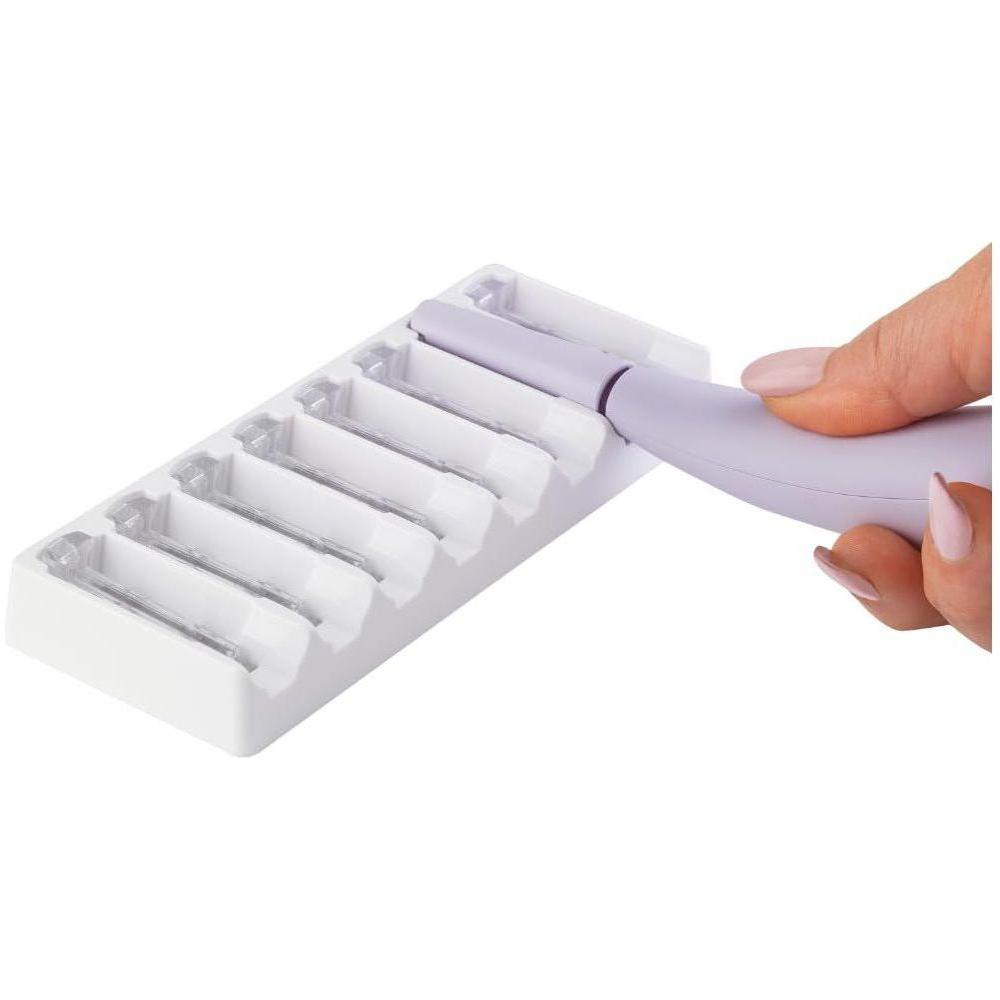 Michael Todd Beauty Sonicsmooth Pro+ Replacement Kit | 8 Clear Safety Tips for At-Home Dermaplaning Michael Todd Beauty - Sonicsmooth Pro+ Replacement Kit for At - Home Dermaplaning - 8 Clear Replacement Safety Tips - Glam Global UKMichael Todd