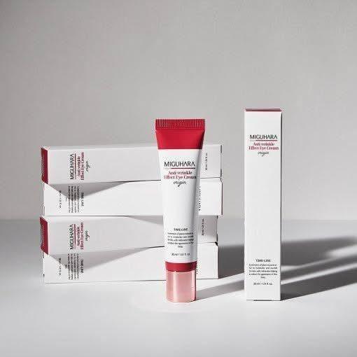 MIGUHARA Anti Wrinkle Effect Eye Cream Origin – 30ml | Firming Peptide Eye Cream for Dark Circles & Fine Lines MIGUHARA Anti Wrinkle Effect Eye Cream Origin 30ml - Glam Global UKMIGUHARA