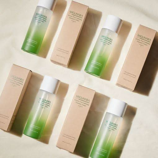 MIGUHARA Green Tea Calming Essence Toner Origin 200ml | Soothing & Hydrating Toner MIGUHARA Green Tea Calming Essence Toner Origin 200ml - Glam Global UKMIGUHARA