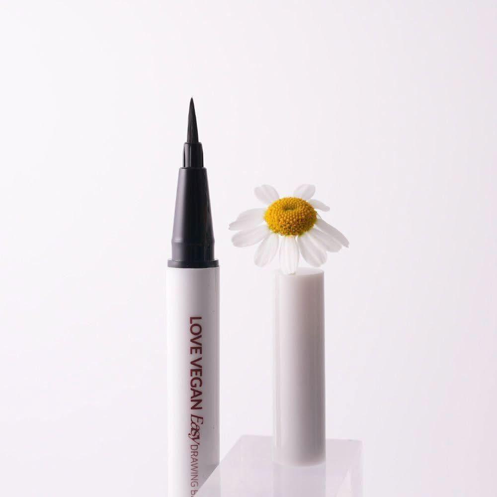 MIGUHARA Love Vegan Easy Drawing Brush Eye Liner – 0.6g | Smudge-Proof, Precision Liner MIGUHARA Love Vegan Easy Drawing Brush Eye Liner - 2 Colors 0.6g - Glam Global UKMIGUHARA