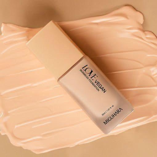 MIGUHARA Love Vegan Skinware Foundation SPF30 PA+++ – Hydrating Full Coverage Makeup | 30ml #21 MIGUHARA Love Vegan Skinware Foundation SPF30 PA+++ 30ml #21 - Glam Global UKMIGUHARA