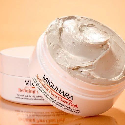 MIGUHARA Refining Pore Clear Pack – Deep Cleansing Clay Mask for Pores & Oily Skin | 150ml MIGUHARA Refining Pore Clear Pack 150ml - Glam Global UKMIGUHARA