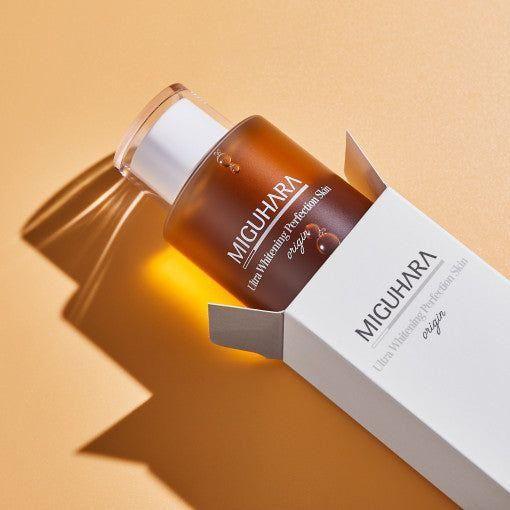 MIGUHARA Ultra Whitening Perfection Skin Origin - 400ml | Hydrate, Brighten & Smooth MIGUHARA Ultra Whitening Perfection Skin Origin - 400ml | Hydrate, Brighten & Smooth - Glam Global UKMIGUHARA