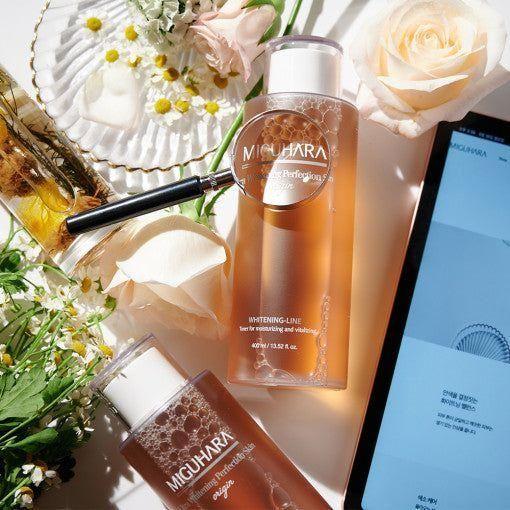 MIGUHARA Ultra Whitening Perfection Skin Origin - 400ml | Hydrate, Brighten & Smooth MIGUHARA Ultra Whitening Perfection Skin Origin - 400ml | Hydrate, Brighten & Smooth - Glam Global UKMIGUHARA