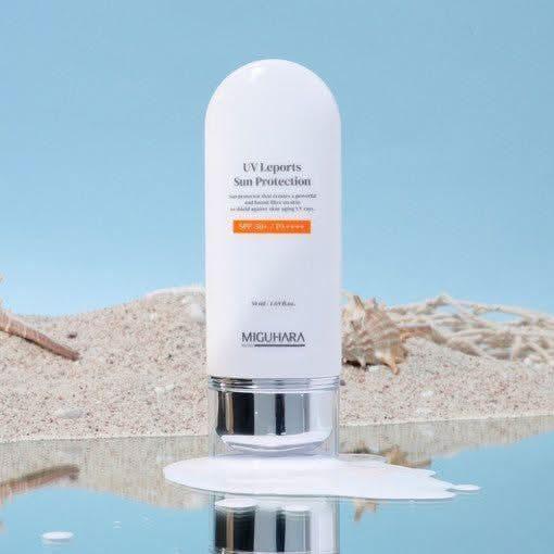 MIGUHARA UV Leports Sun Protection – Lightweight Broad Spectrum SPF50+ PA++++ Sunscreen | 50ml MIGUHARA UV Leports Sun Protection 50ml - Glam Global UKMIGUHARA