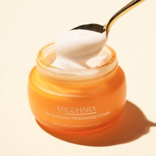 MIGUHARA Vita Intensive Melatoning Cream – Brightening & Hydrating Facial Cream with Lemon Water | 50ml MIGUHARA Vita Intensive Melatoning Cream 50ml - Glam Global UKMIGUHARA