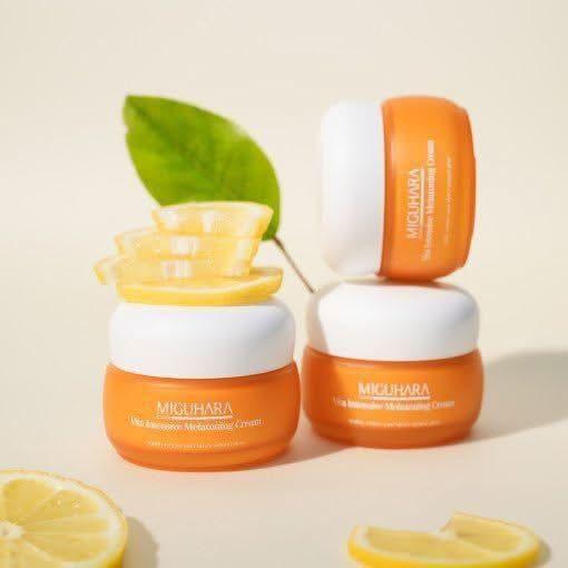 MIGUHARA Vita Intensive Melatoning Cream – Brightening & Hydrating Facial Cream with Lemon Water | 50ml MIGUHARA Vita Intensive Melatoning Cream 50ml - Glam Global UKMIGUHARA