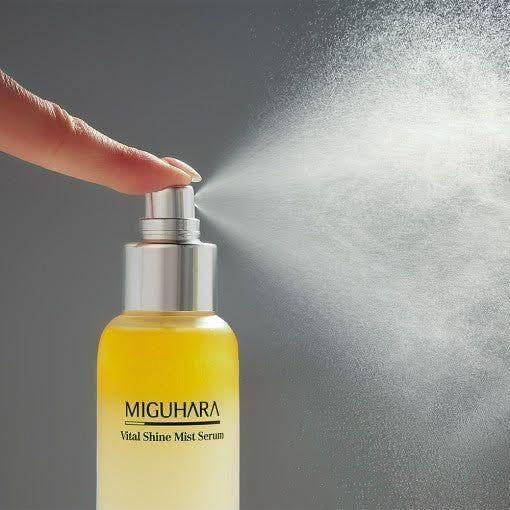 MIGUHARA Vital Shine Mist Serum – Hydrating Vegan Oil-Serum Mist with Vitamins | 100ml MIGUHARA Vital Shine Mist Serum 100ml - Glam Global UKMIGUHARA
