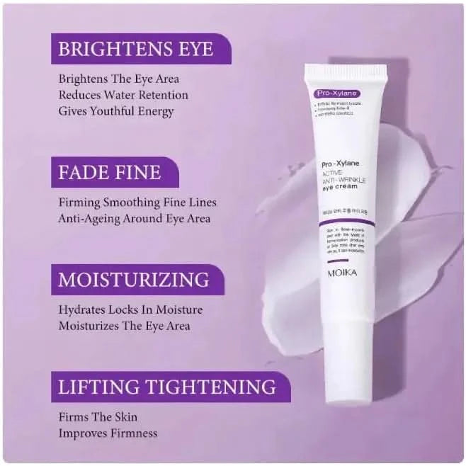 Moika Youth Glow Hyaluronic Eye Revive Cream – 15ml | Intense Hydration & Anti-Aging for Delicate Eye Area Moika Youth Glow Hyaluronic Eye Revive Cream - Glam Global UKMoika